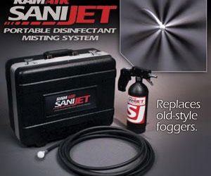 Introducing SaniJet: A duct sanitizing solution