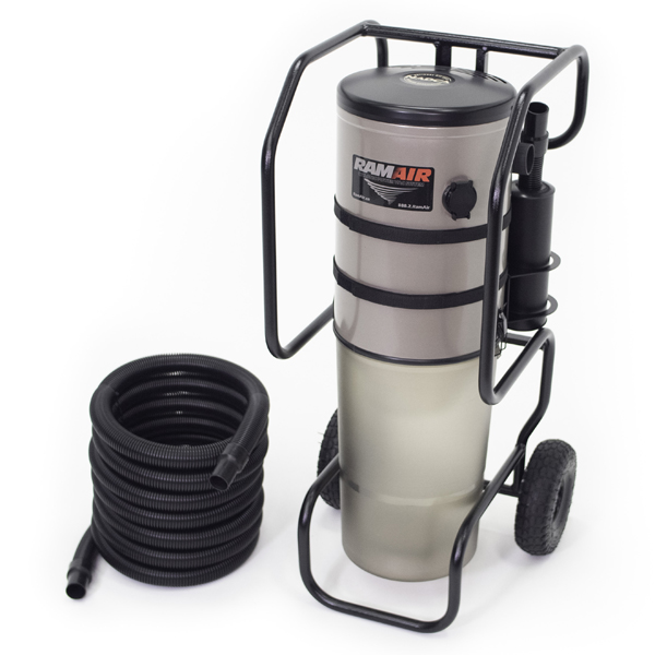 Cyclonic PowerVac Portable Vacuum System from RamAir