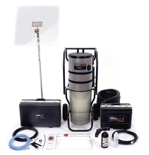 Duct cleaning machine